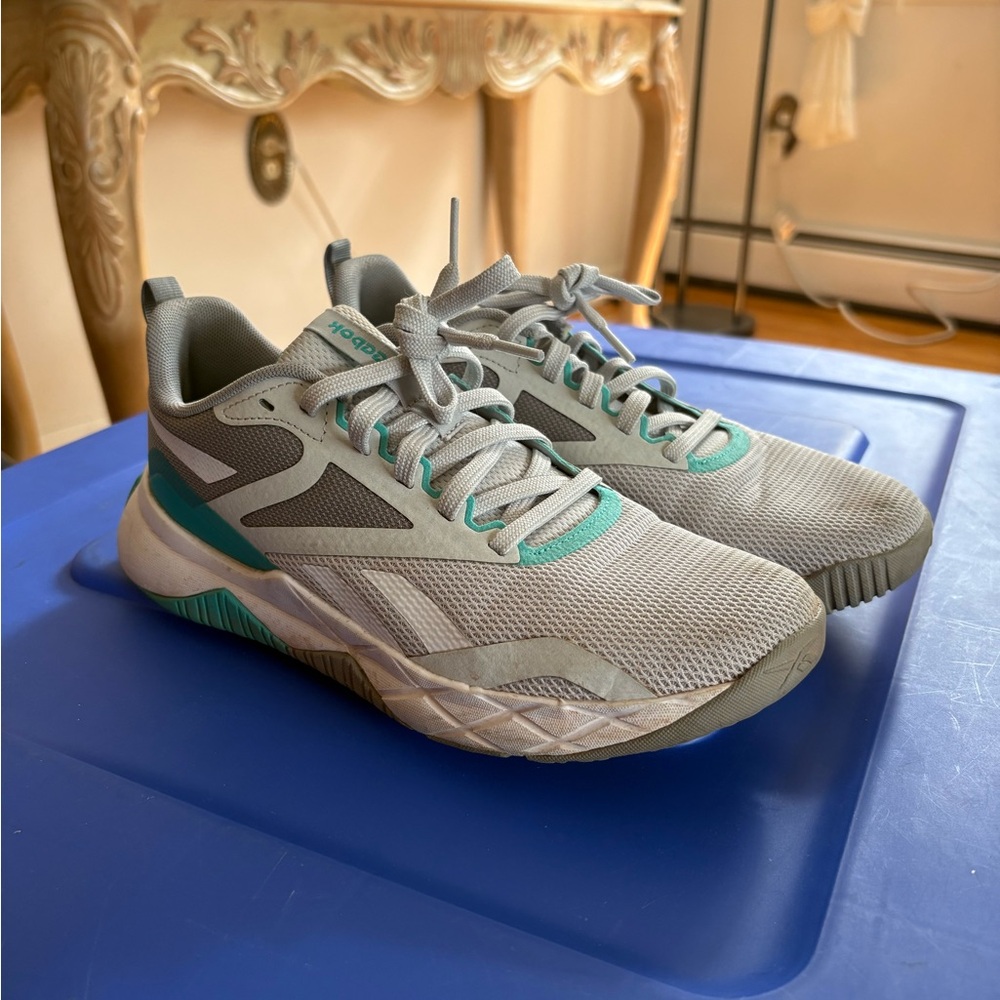 Reebok Women's Athletic Shoes in Gray and Teal
